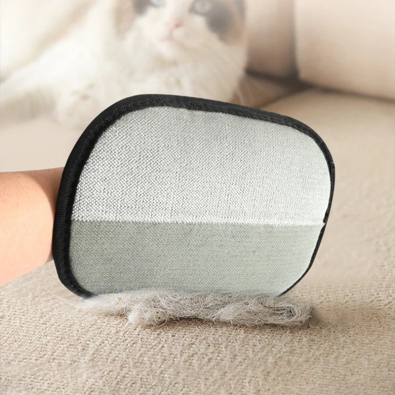 Pet Hair Grooming Removal Gloves