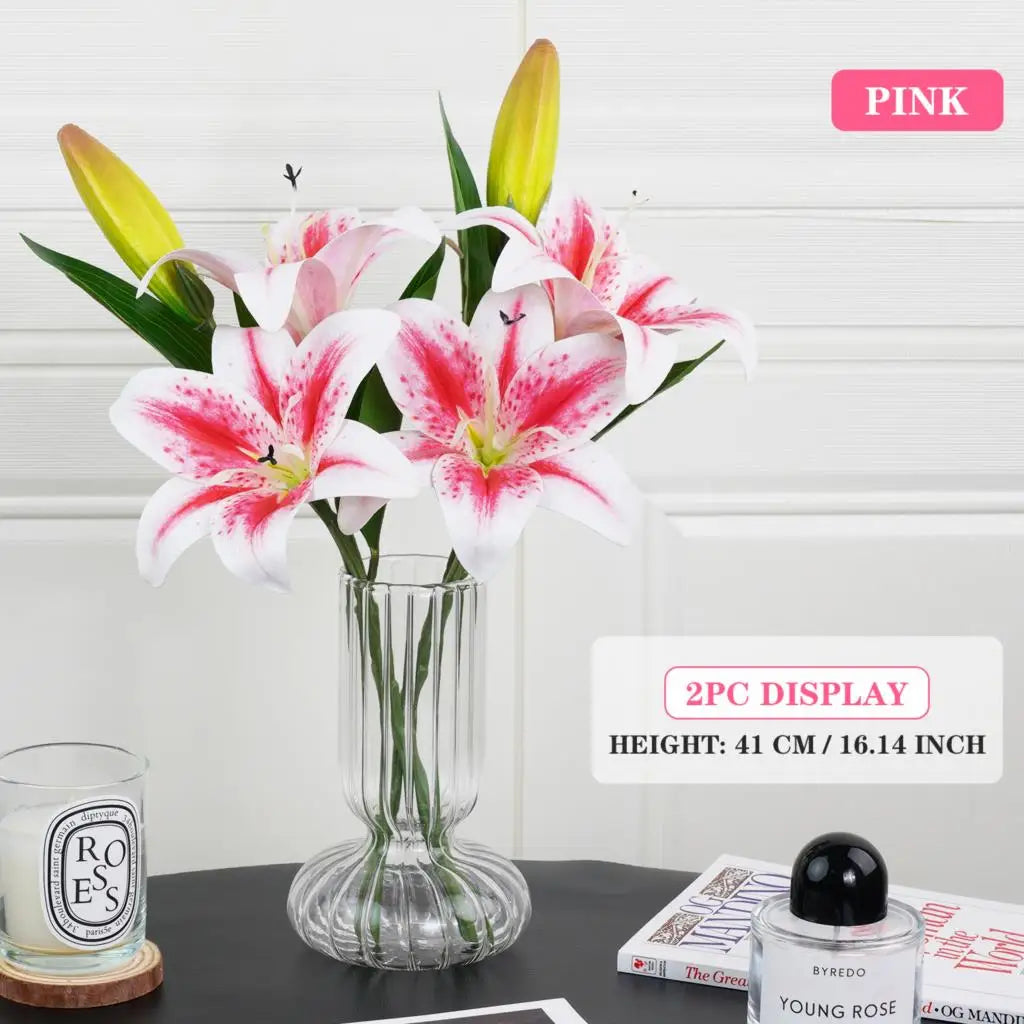 Silk Lily Bouquet Room Decor
