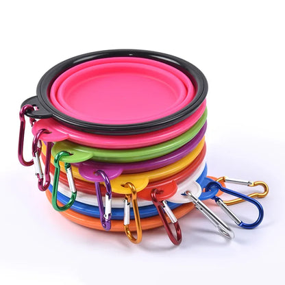 Collapsible Portable Dog Bowl