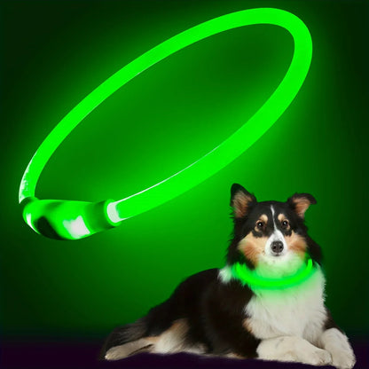 LED Luminous Dog Safety Collar