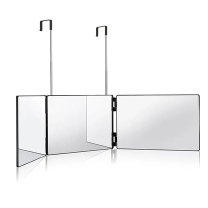 LED Trifold Self-Haircut Mirror