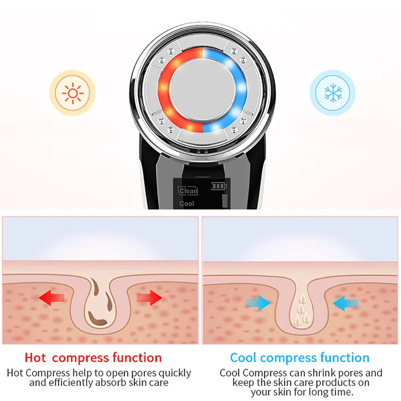 Facial Massager Microcurrent Face Massage Vibration Skin Tightening Face Lifting Anti Wrinkle Beauty Device Skin Care Tool SLY02