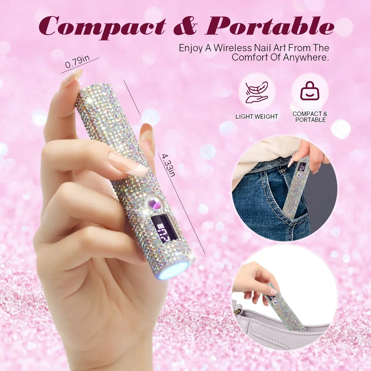 DianaBeauty USB Nail Dryer Lamp