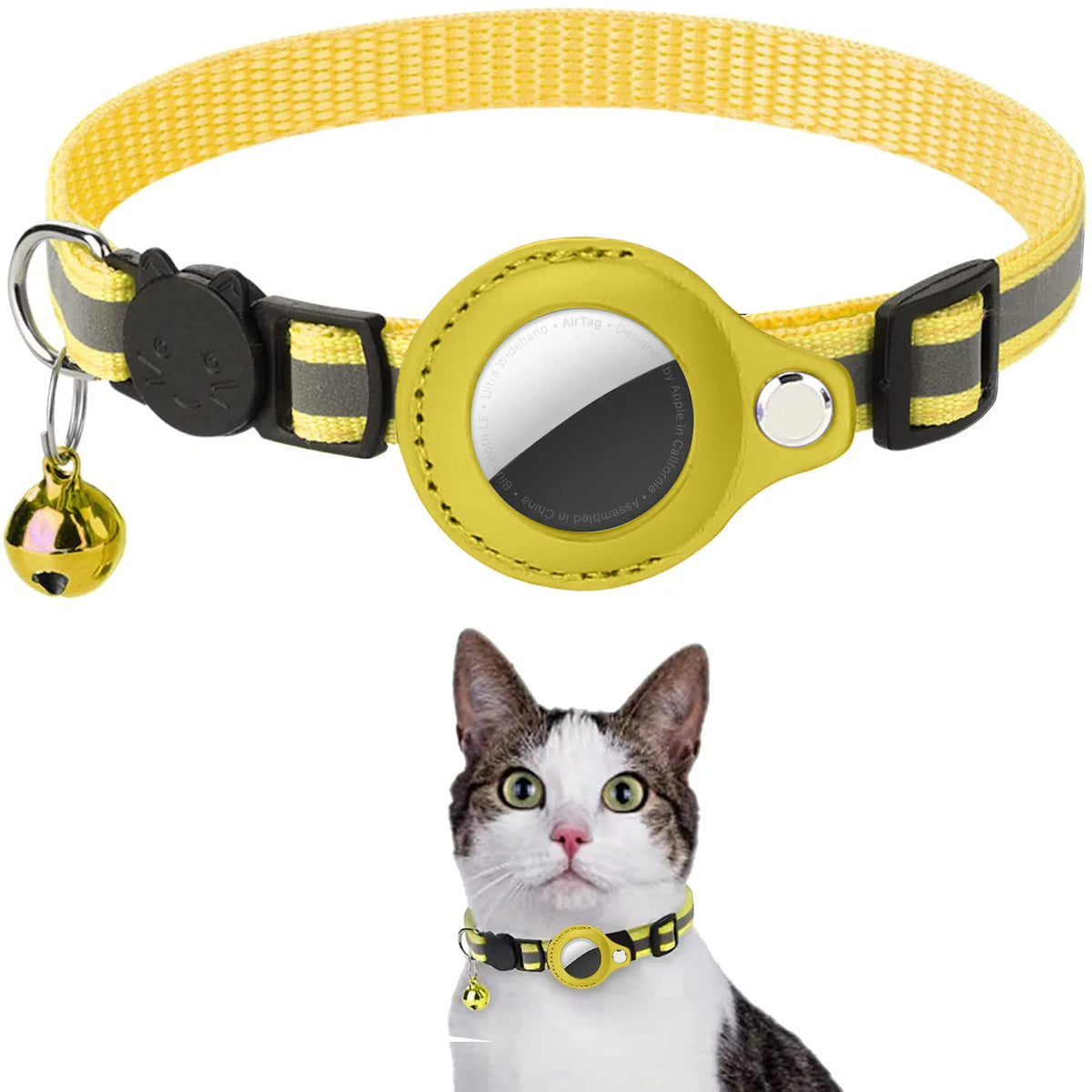 Cat AirTag Reflective Collar