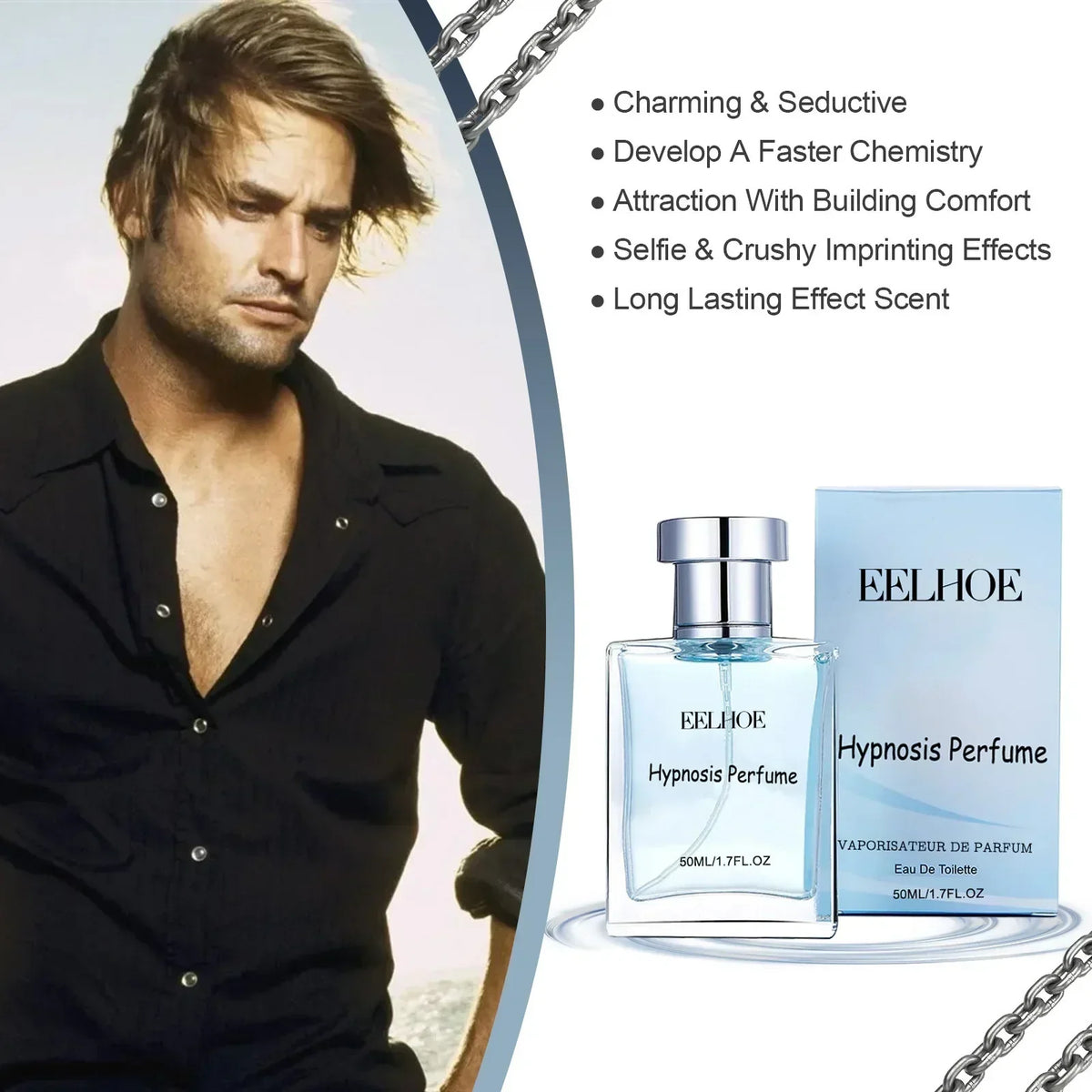 EELHOE Men's Perfume – 50ML Pheromone Scent