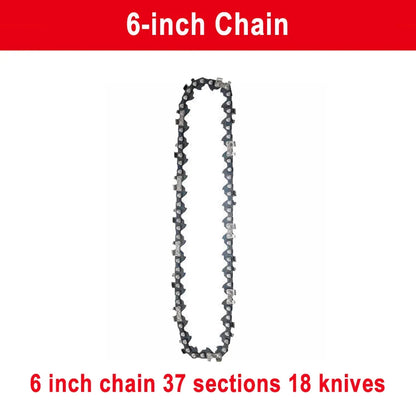 6-Inch Rechargeable Mini Electric Chainsaw