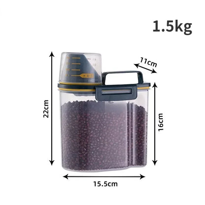 Sealed Dog Cat Food Container