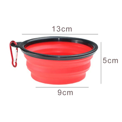 Collapsible Portable Dog Bowl
