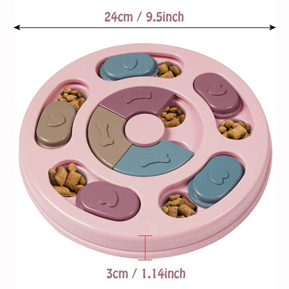 Interactive Dog Food Hiding Bowl