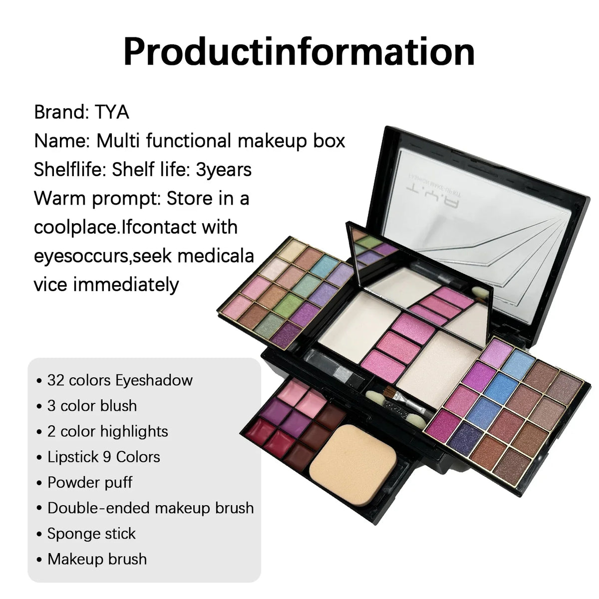 TYA 46-Color Makeup Set