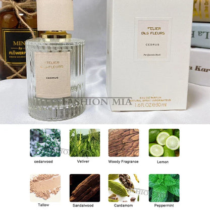 50ml Eau De Perfume – Woody Floral Scent
