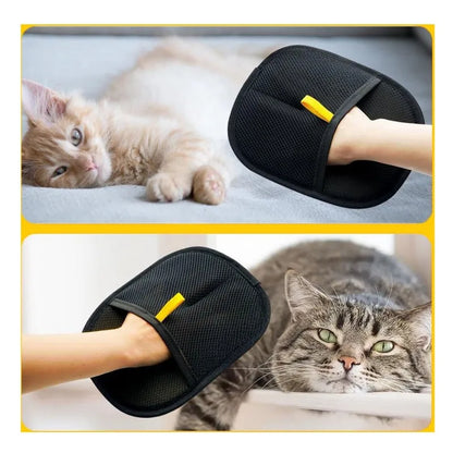 Pet Hair Grooming Removal Gloves
