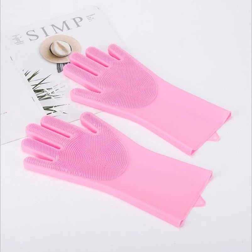 Pet Silicone Dog Bath Glove