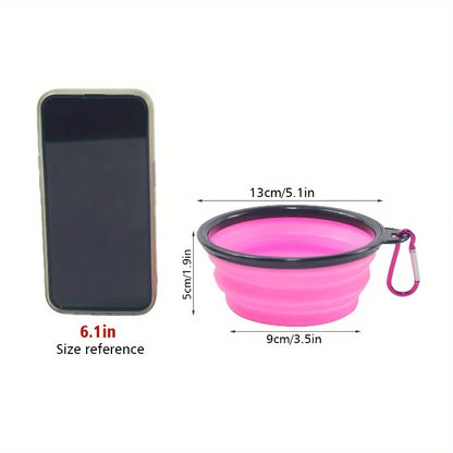 Portable Folding Dog Travel Bowl