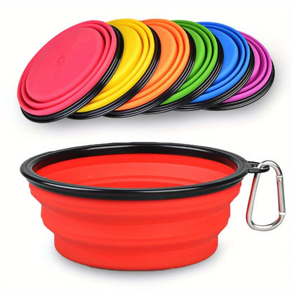 Portable Folding Dog Travel Bowl