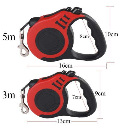 Retractable Dog Cat Nylon Leash