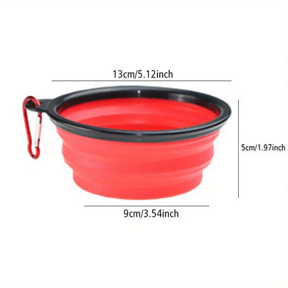 Portable Folding Dog Travel Bowl