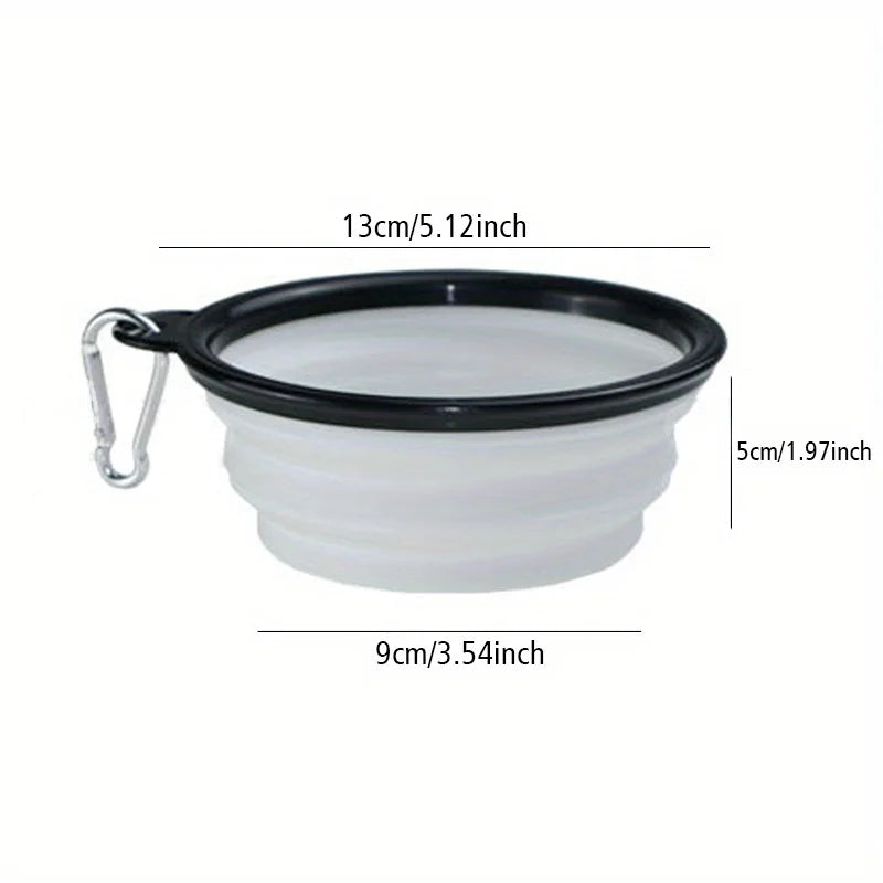 Portable Folding Dog Travel Bowl