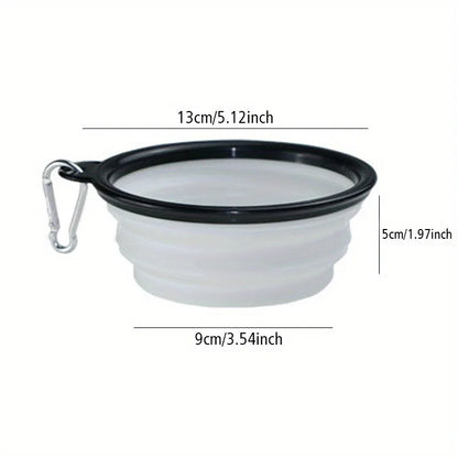 Portable Folding Dog Travel Bowl