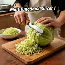 Ergonomic Peeling Knife with Wooden Handle, Stainless Steel Vegetable Peeler with Wooden Handle,