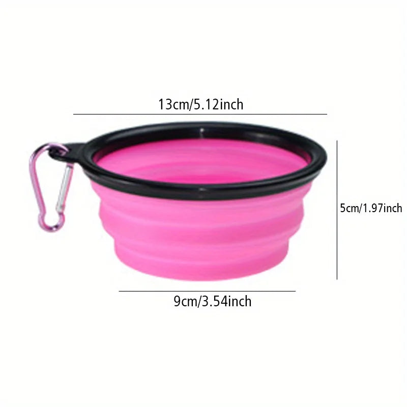 Portable Folding Dog Travel Bowl