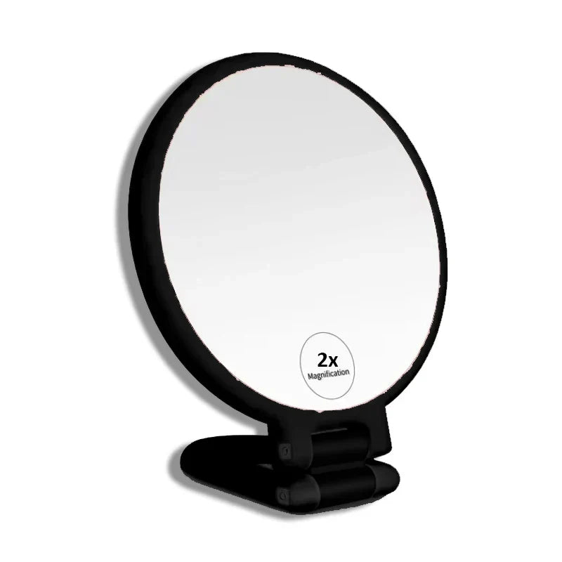 Vintage Double-Sided Magnifying Mirror