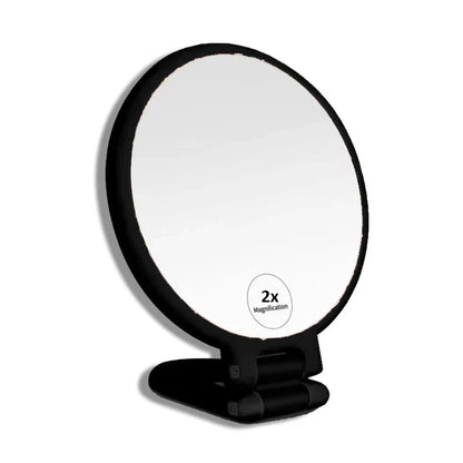 Vintage Double-Sided Magnifying Mirror