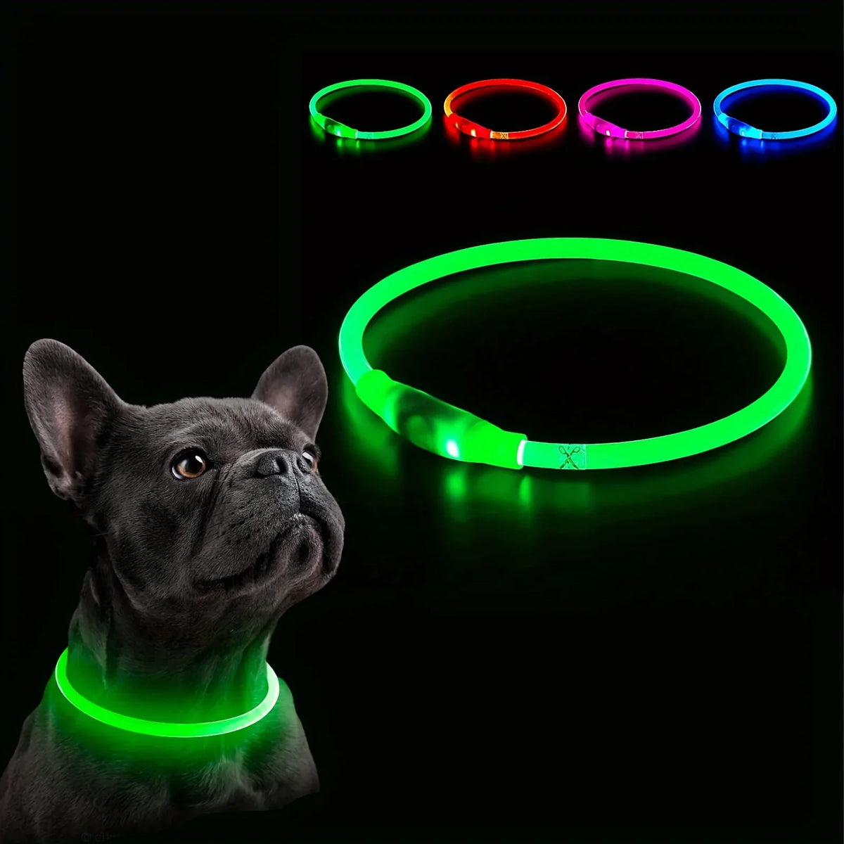 LED Luminous Dog Safety Collar