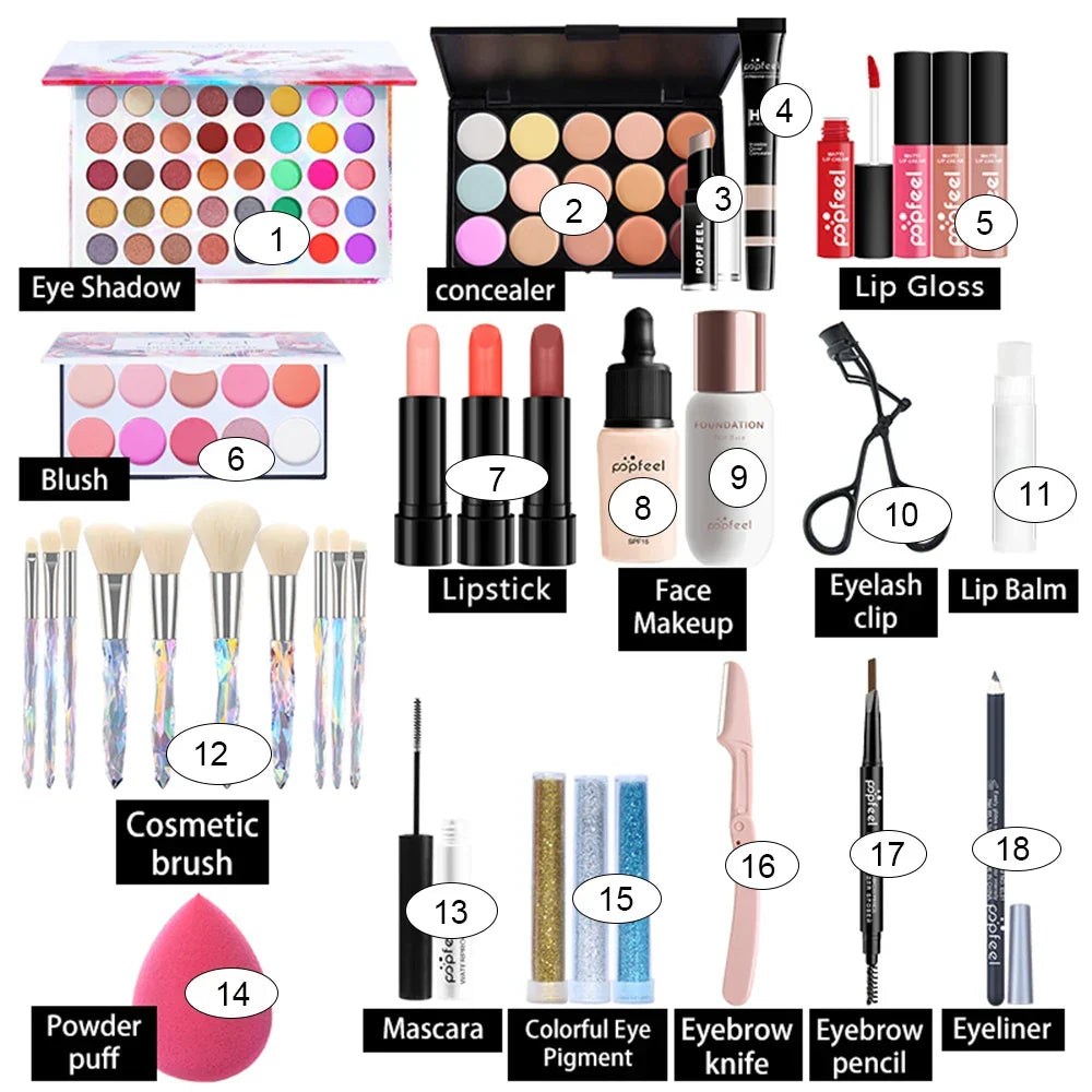 POPFEEL Women's All-In-One Kit