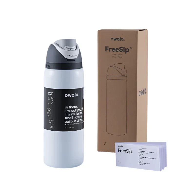 Owala Free Sip Water Bottle Black