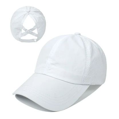Women's Quick-Dry Ponytail Baseball Cap