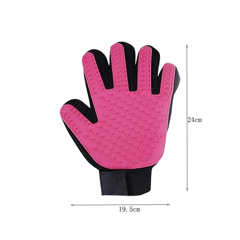 Multicolor Silicone Dog Cat Gloves