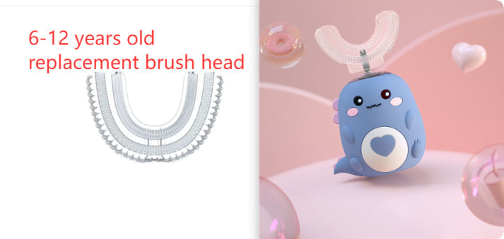 Smart Kids Electric Toothbrush 360° Oral Cleaner with USB Charging