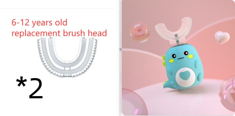 Smart Kids Electric Toothbrush 360° Oral Cleaner with USB Charging