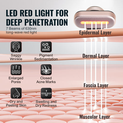 Red Light Therapy Wand For Face And Neck