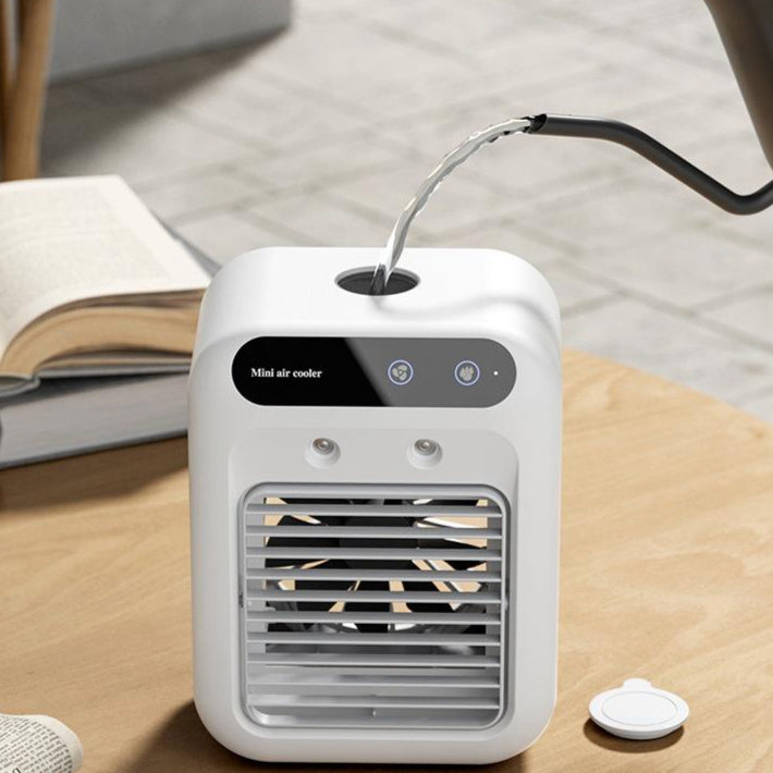 Mini Portable Air Cooler with Water Cooling Fan