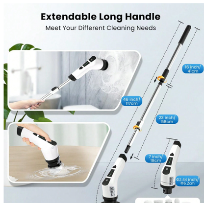 BCWW scrubber adjustable long handle