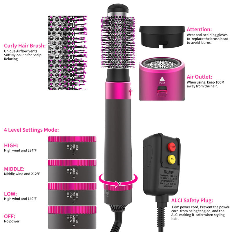 5-in-1 Professional Hair Dryer Brush