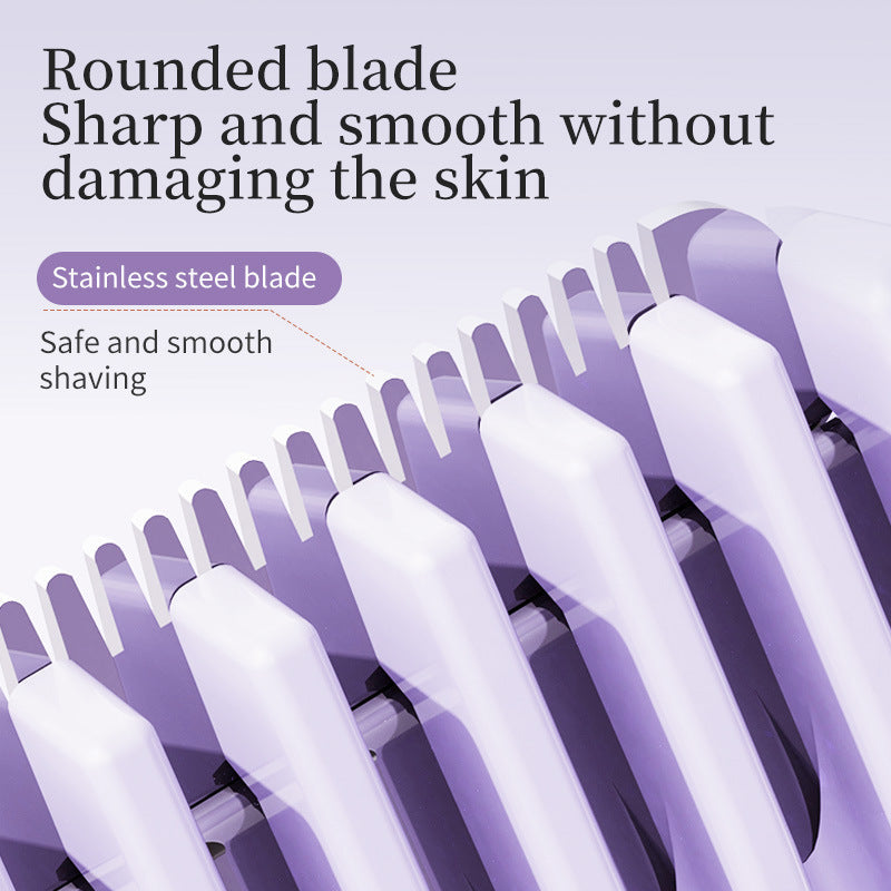 Digital Display Type-c Multifunctional Women's Shaver Hair Removal Device