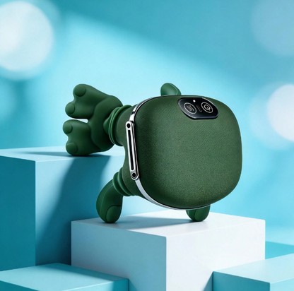 Green bionic finger neck and shoulder massager
