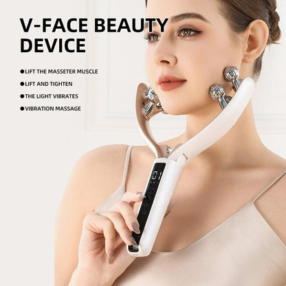 Home V-Roller Microcurrent Dual-Wave Roller Massager