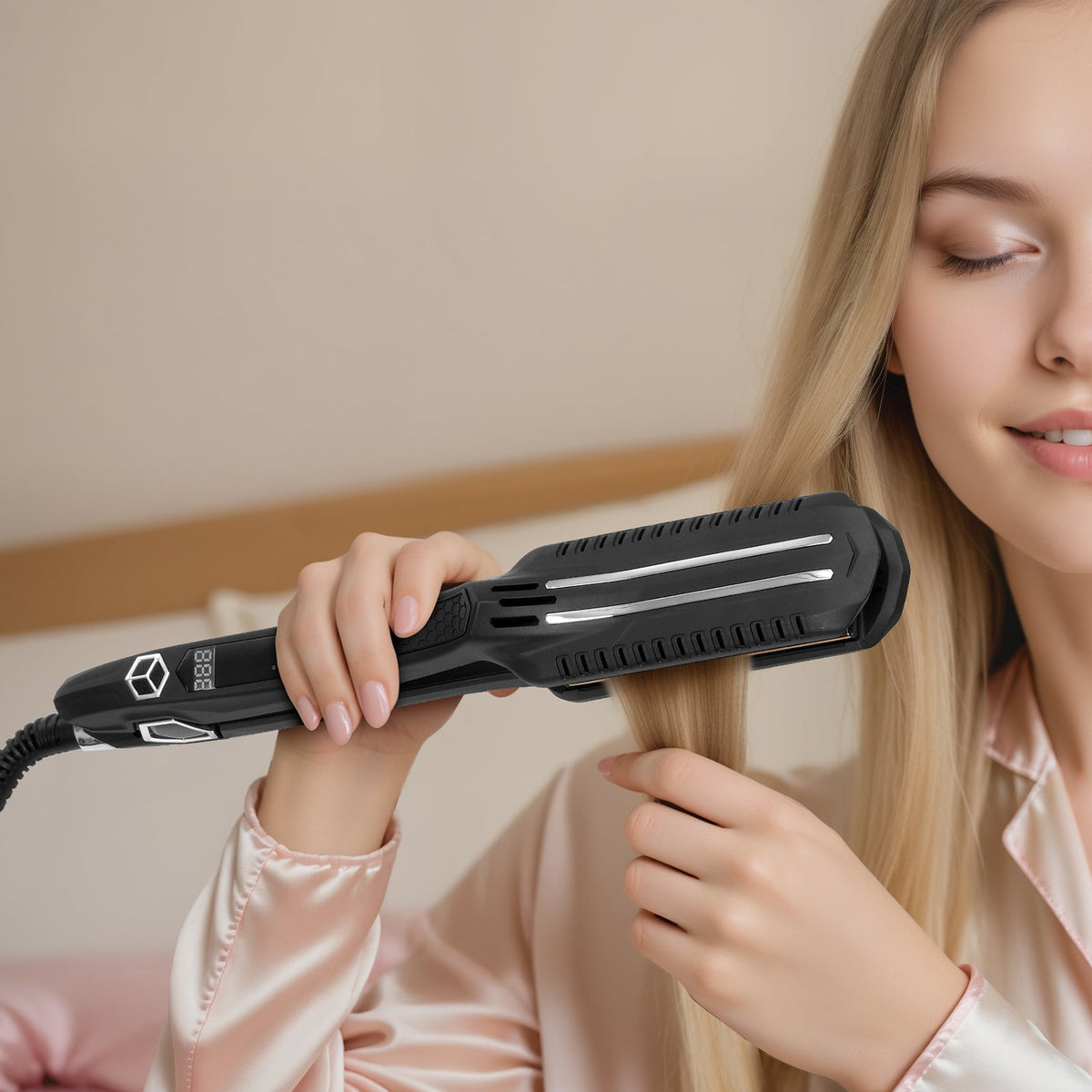 VEVOR Hair Straightener Voltage 110V 240V For Salon Home Travel Use