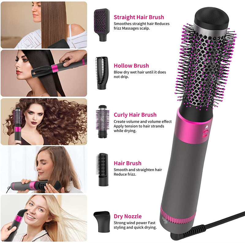 5-in-1 Professional Hair Dryer Brush