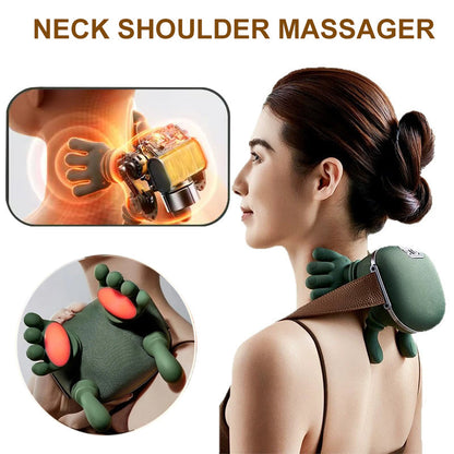 Electric Neck And Shoulder Muscle Massager Pain Relief