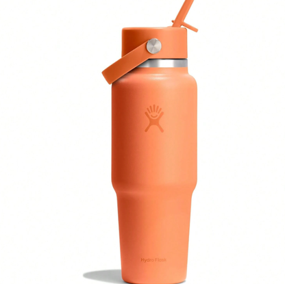 Hydro Flask 32oz Nectar Orange insulated water bottle product view