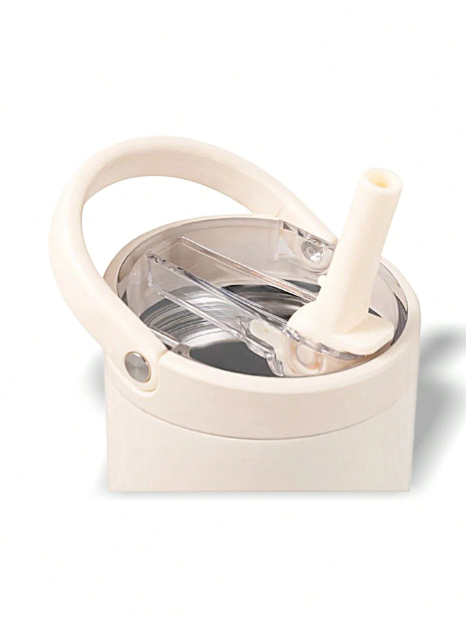 HydroJug 32oz cream tumbler lid and handle