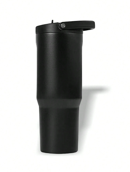 HydroJug 32oz black insulated tumbler side view