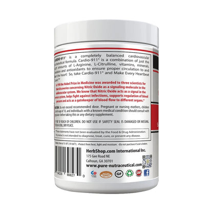 Cardio 911 Nitric Oxide Formula