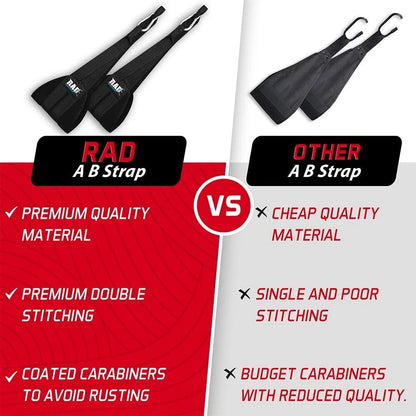 Padded Hanging Ab Straps Pair